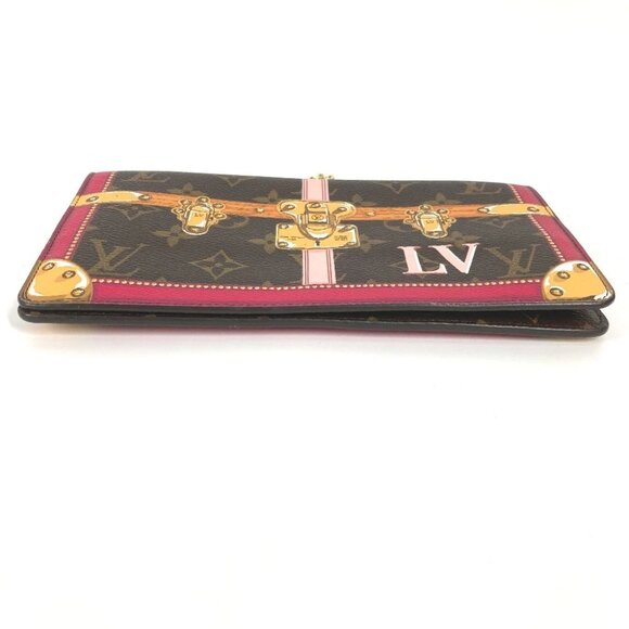 LOUIS VUITTON M62456 2018 Summer Trunk Pochette-weekend Clutch Chain Wallet - Picture 9 of 15